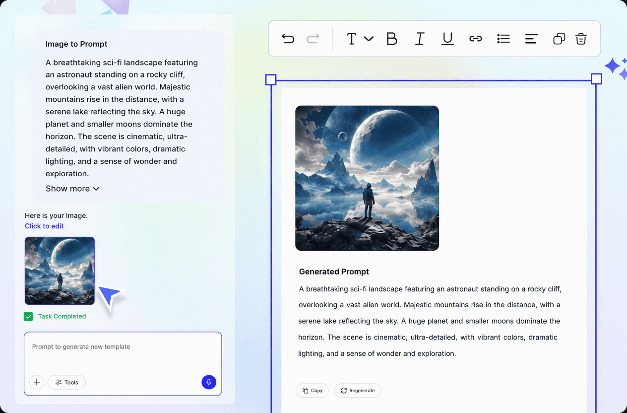 Free AI Image to Prompt Generator, AI Prompt Writing Tool Online Free AI Image to Prompt Generator, AI Prompt Writing Tool Online